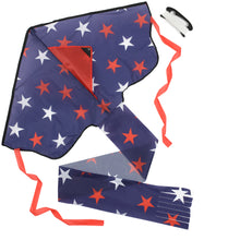 Load image into Gallery viewer, America Stars Large Delta Kite - 4th of July
