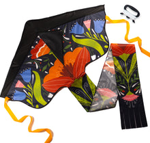 Load image into Gallery viewer, Floral Large Delta Kite
