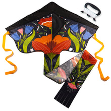 Load image into Gallery viewer, Floral Large Delta Kite
